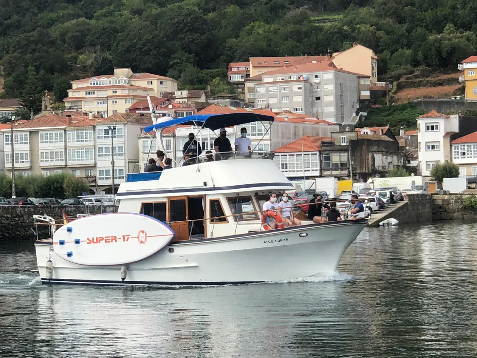 Pesca en barco